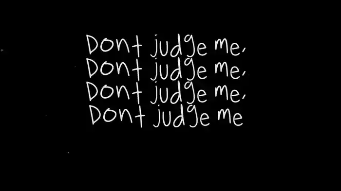 DON'T JUDGE ME (Lyric Video)