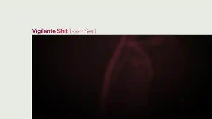 Vigilante Shit (Lyric Video)