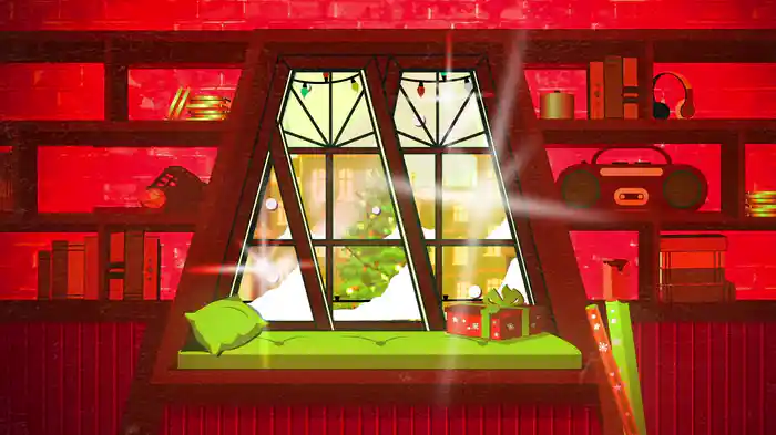 I Saw Mommy Kissing Santa Claus (HYPHEN Lofi Flip / Visualizer)