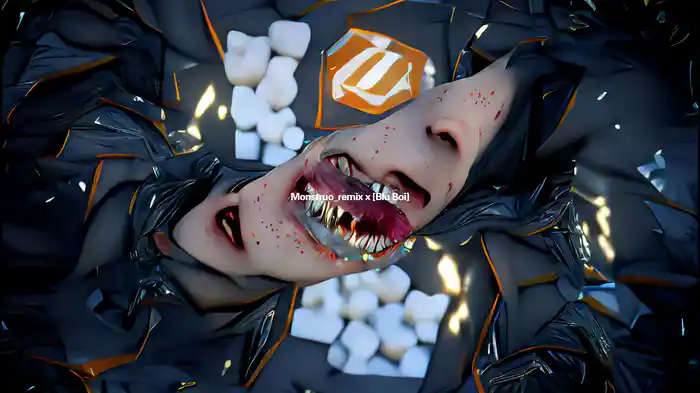 Monstruo_remix x [Blu Boi] (Visualizer)
