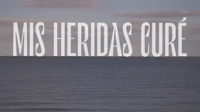Mis Heridas Curé (Lyric Video)