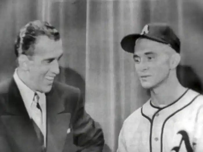 Professional Baseball Pitcher For The Philadelphia Athletics (Live On The Ed Sullivan Show, August 31, 1952)