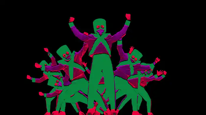 No Reason (Neon Marching Band Video)