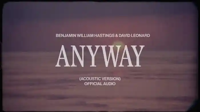 Anyway (Audio / Acoustic)
