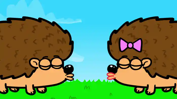 When Hedgehogs Kiss