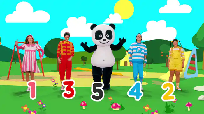 Five Friends Are Playing