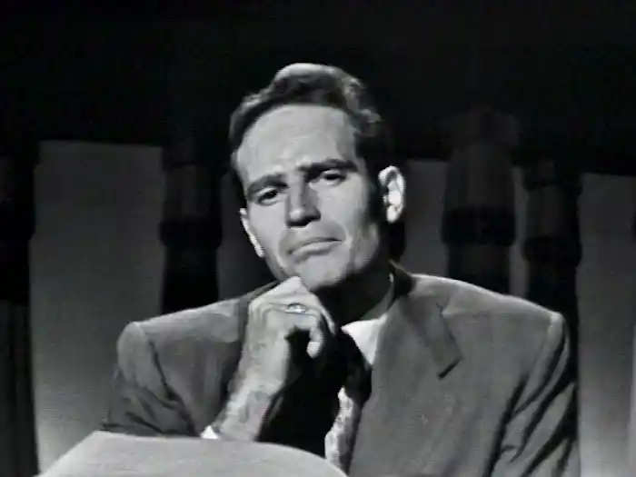 Reads Out Of Egypt From "The Five Books Of Moses" (Live On The Ed Sullivan Show, May 1, 1960)