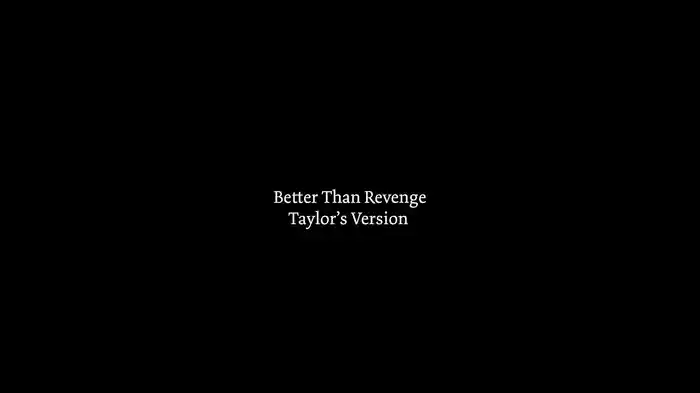 Better Than Revenge (Taylor's Version) (Lyric Video)