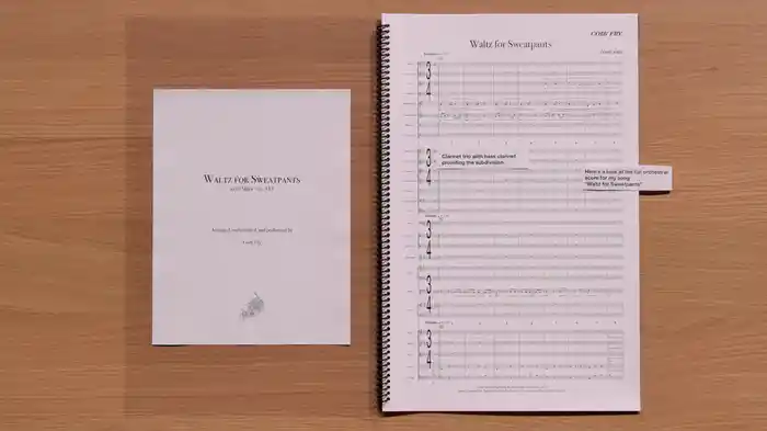 Waltz For Sweatpants (Score Video)