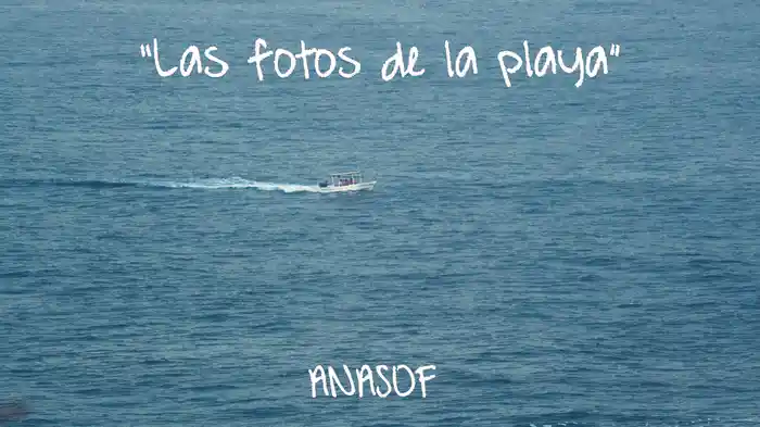 las fotos de la playa (Lyric Video)