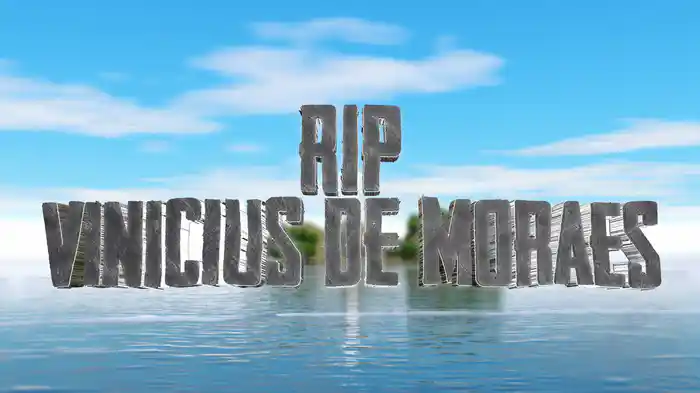 RIP Vinícius De Moraes (Lyric Video)