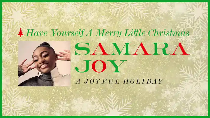 Have Yourself A Merry Little Christmas (Visualizer)