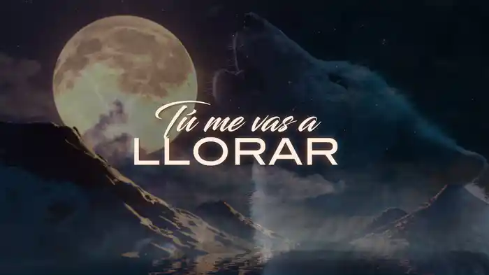 Tú Me Vas A Llorar (LETRA)