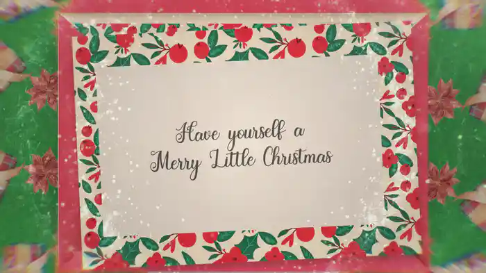 Have Yourself A Merry Little Christmas (Lyric Video)