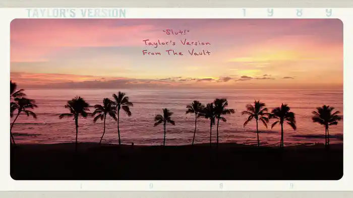 "Slut!" (Taylor's Version) (From The Vault) (Lyric Video)