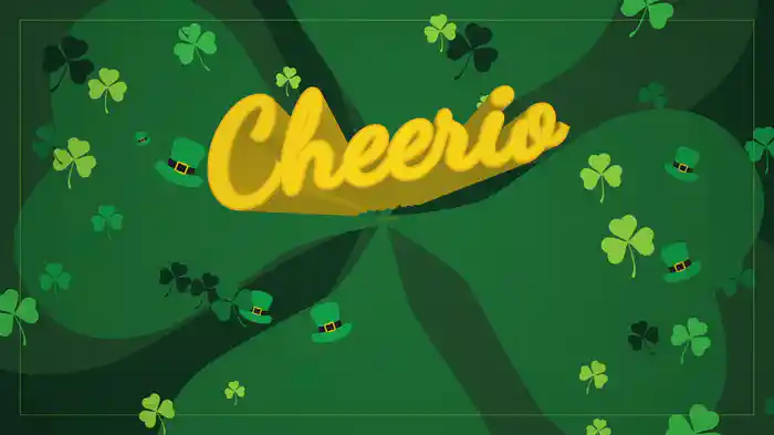 Cheerio (Lyric Video)