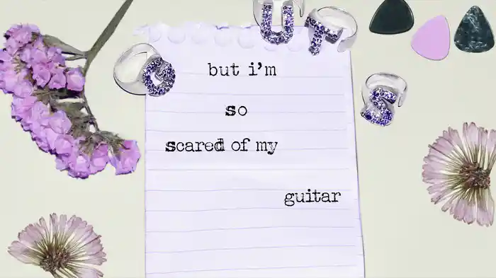 scared of my guitar (Lyric Video)