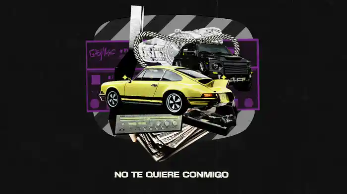 No Te Quieren Conmigo (Remix/ Lyric Video)