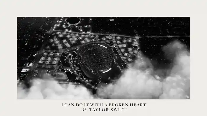 I Can Do It With a Broken Heart (Lyric Video)