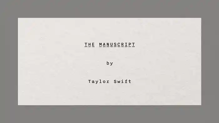 The Manuscript (Lyric Video)