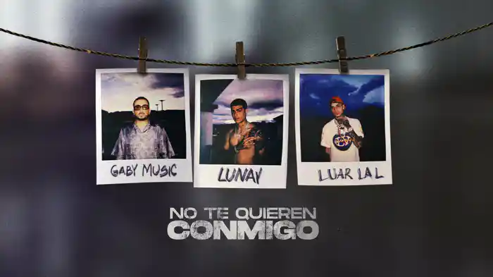 No Te Quieren Conmigo (Lyric Video)