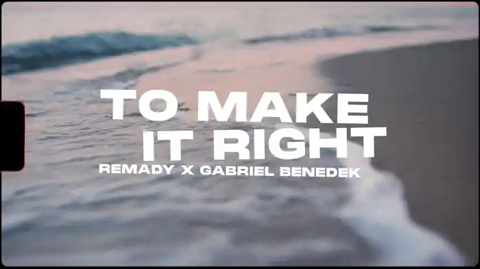 To Make It Right (Lyric Video)