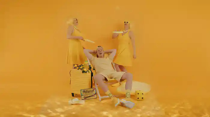 Schwimmen in Wodka Lemon