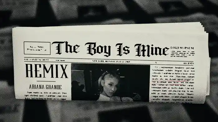 the boy is mine (Remix / Lyric Video)