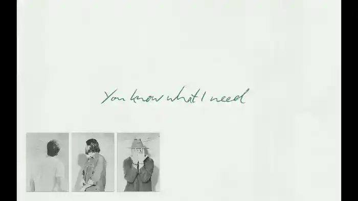 You Know What I Need (Lyric Video)