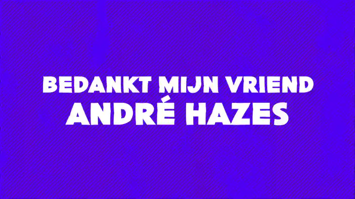 Bedankt Mijn Vriend (Lyric Video)