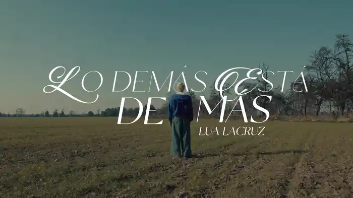 lo demás está de más (Lyric Video)