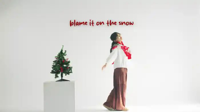 blame it on the snow (Lyric Video)