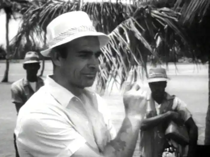 Ed Visits Sean Connery On The Thunderball Set (Live On The Ed Sullivan Show, April 25, 1965)