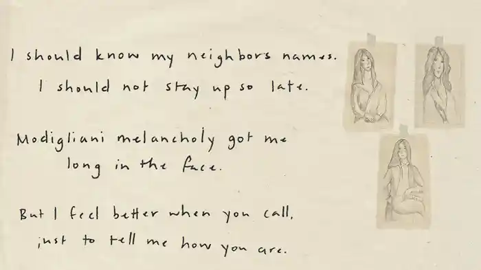 Modigliani (Lyric Video)