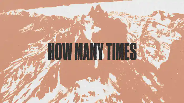 How Many Times (oh how You love me) (Lyric Video)