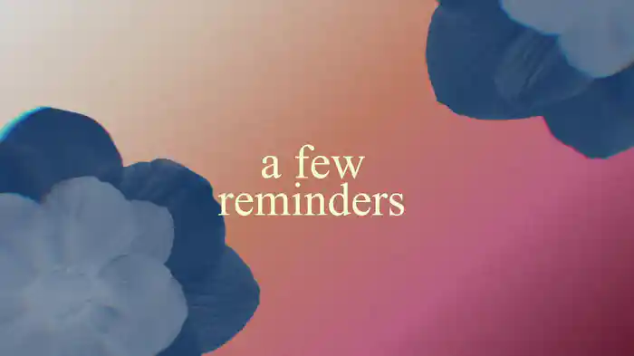 Reminders (Lyric Video)