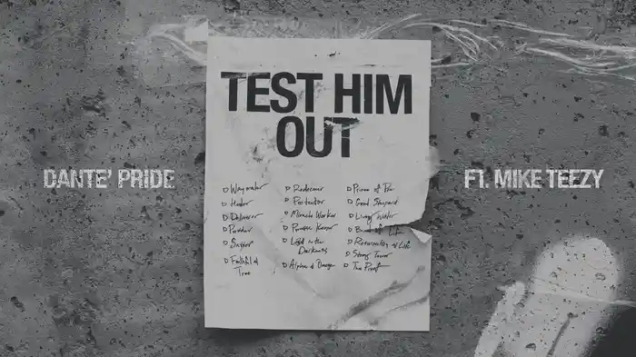 Test Him Out (Audio)