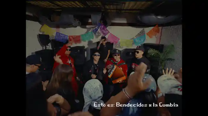 Bendecidos x la cumbia (Lyric Video)