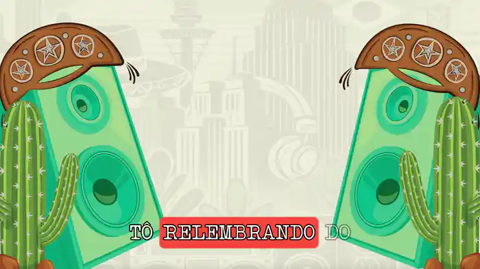 Introdução Abertura - (De Lá Pra Cá) (Lyric Video)