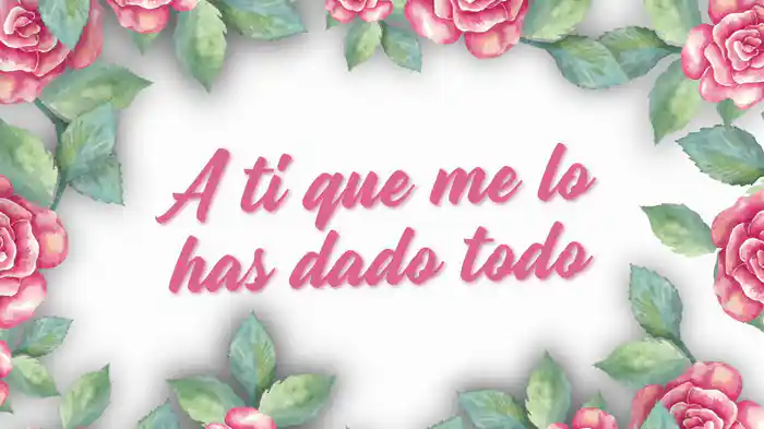 Señora, Señora (Versión Día De Las Madres)