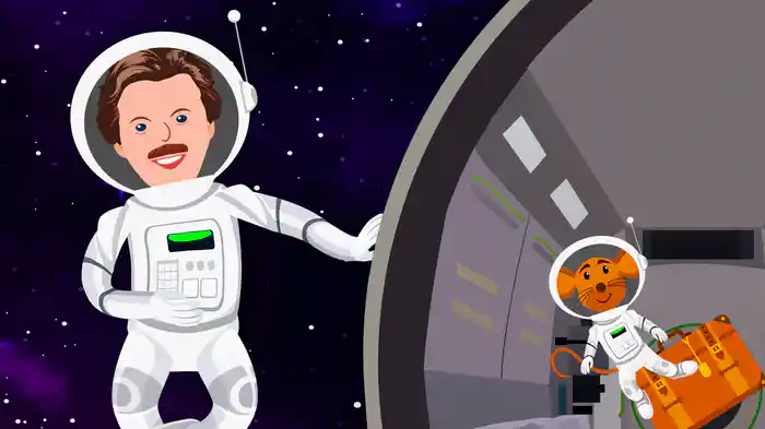 Die Maus auf Weltraumreise