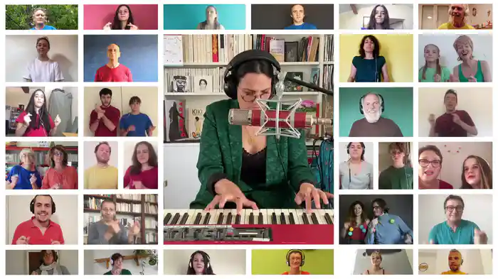 La couleur de l'amour confinée