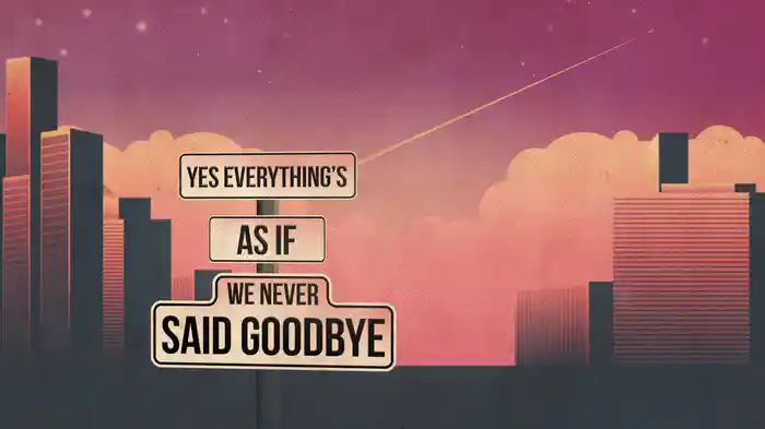As If We Never Said Goodbye (From "Sunset Boulevard" / Lyric Video)