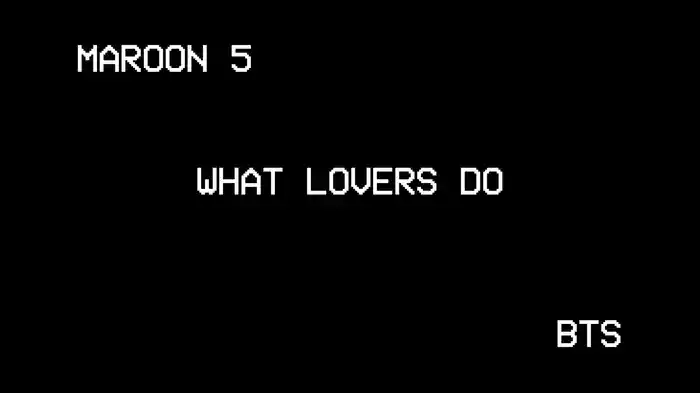 What Lovers Do (Behind The Scenes)