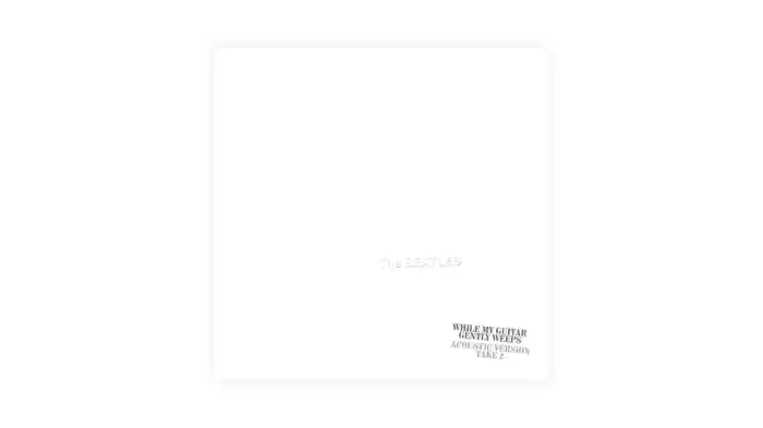 While My Guitar Gently Weeps (Acoustic Version / Take 2 / Audio)