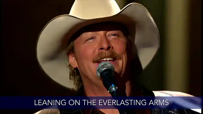 Leaning On The Everlasting Arms (Lyric Video / Live)