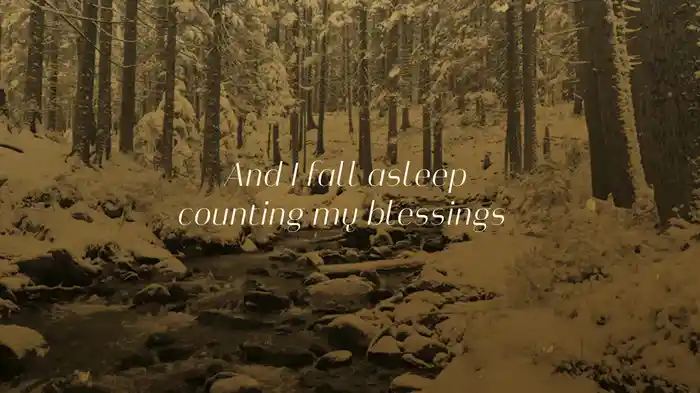 Count Your Blessings (Instead of Sheep) (Lyric Video)