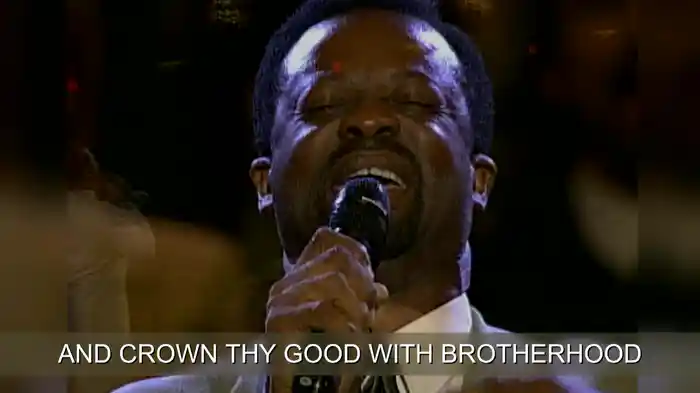 America The Beautiful (Lyric Video / Live At The Kennedy Center, Washington, DC 1999)