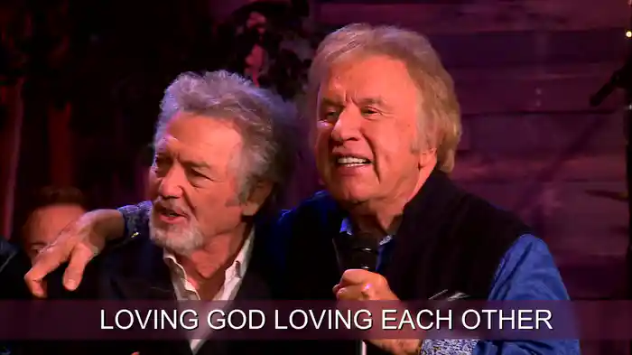 Loving God, Loving Each Other (Lyric Video / Live At Studio C, Gaither Studios, Alexandria, IN/2017)