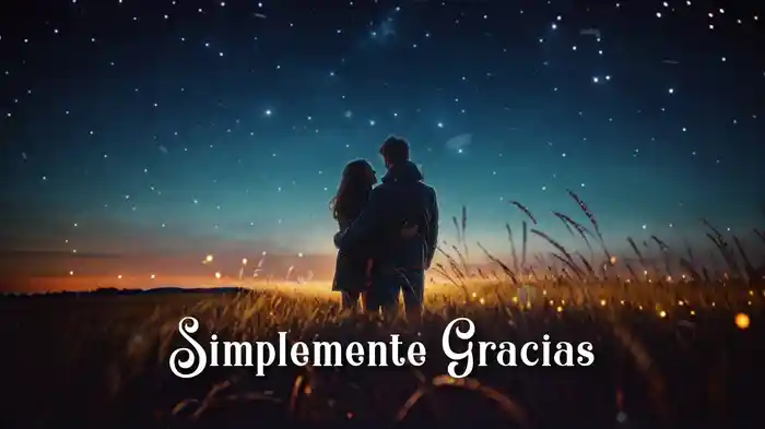 Simplemente Gracias (LETRA / En Vivo)